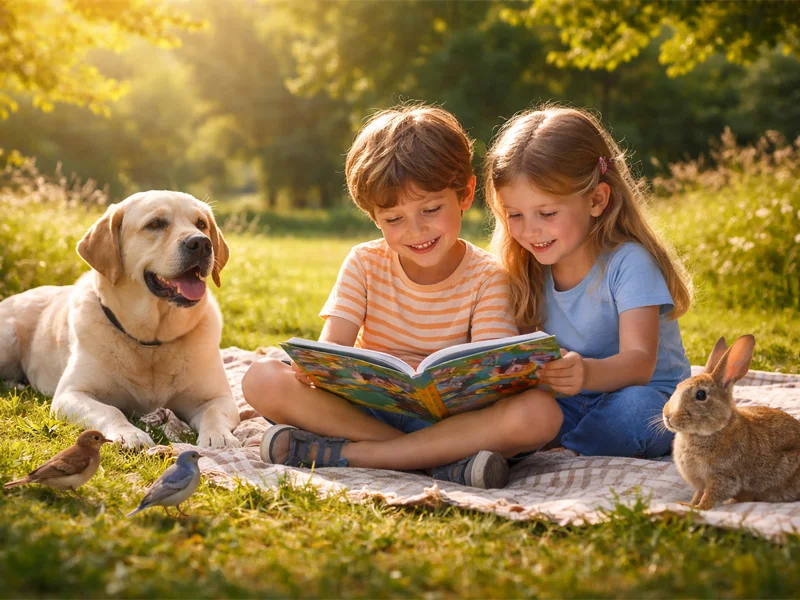 Picture Books About Animals for Kids: Engaging Stories of Curiosity and Companionship
